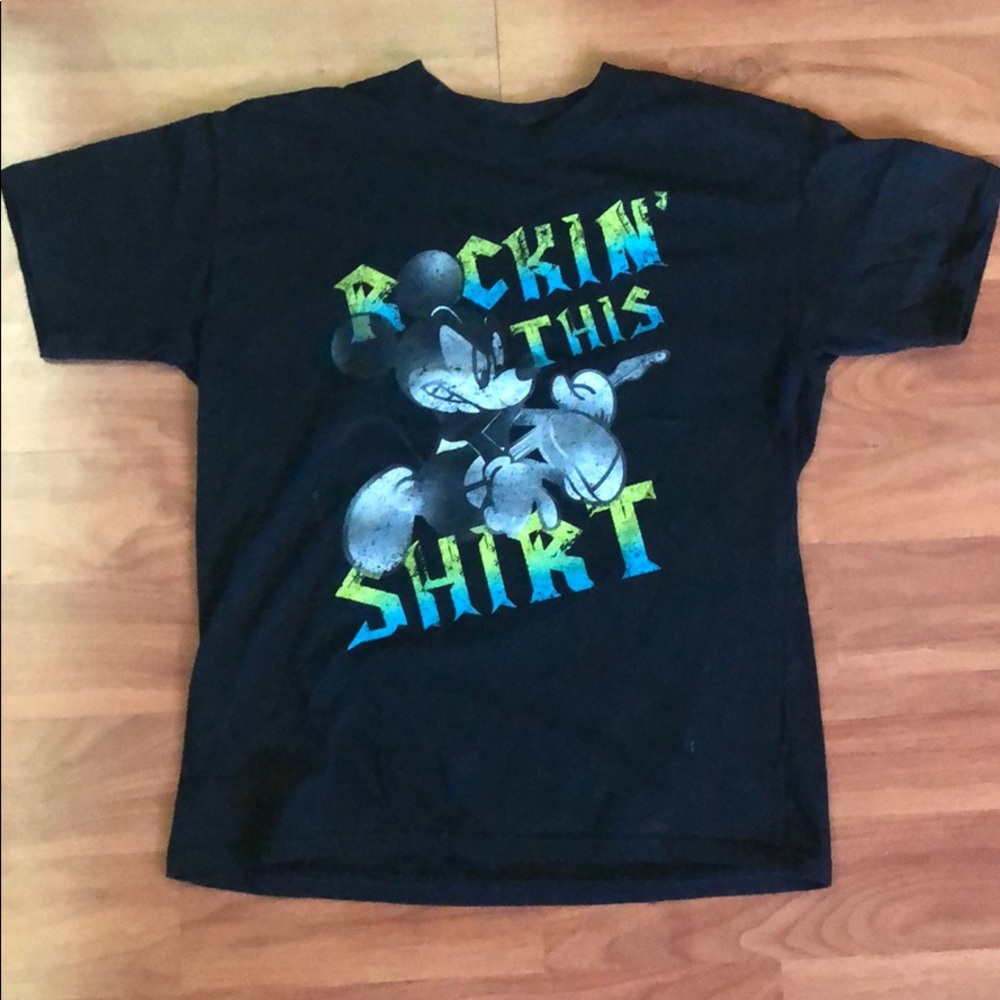 Rockin’ This Shirt Disney Tee / Size Kids L